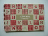 北欧の手芸本　markbok 　モノグラム　マークブック